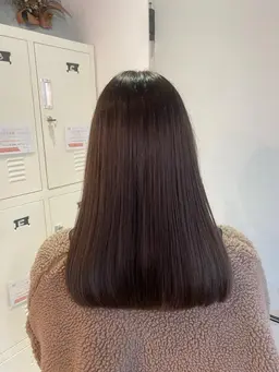 【🌈ミニモ限定🌈】カット+艶カラー💎+はちみつトリートメント🍯+バブルクレンジング