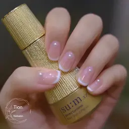 【研修モデル】Handネイルアートの定番デザイン☆フレンチネイル ¥2980