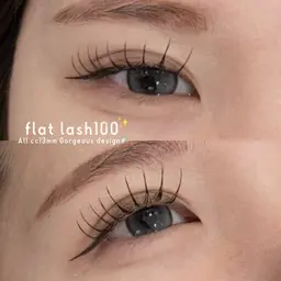 🎀フラットラッシュ80本🎀