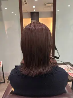 ワンカラー＋Aujua 1ステップトリートメント＋アロマヘッドスパ🫧