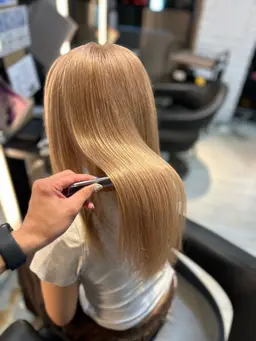 【髪質改善✨️】驚きの質感のカラーエステへのグレードアップ無料✨ワンカラー＋カット＋トリートメント