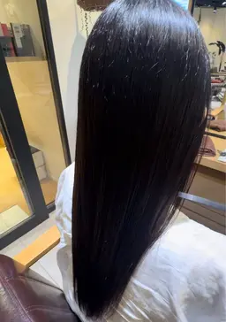 根元染めカラー