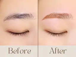 眉毛の脱色　　メンズにも人気！