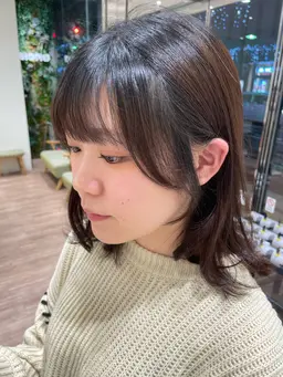 【前髪カット+トリートメント】🦋選べるトリートメントで艶髪に🦋