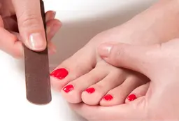 FOOT【オフ有り】ジェル単色塗り+足裏ケア保湿ケアコース