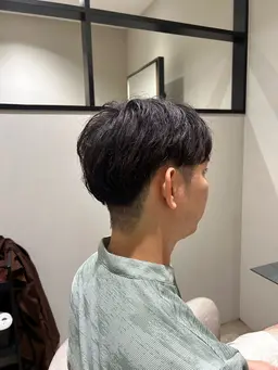 メンズカット➕ニュアンスパーマ