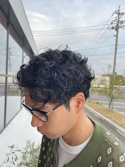 メンズカット＋パーマ