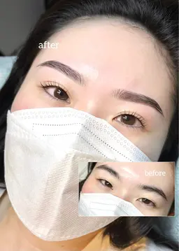 まつ毛パーマ×眉wax