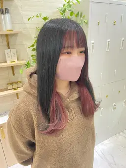 【デザインを楽しむ🎶】ケアブリーチ×インナーカラー