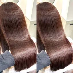 【人気No.1💖艶髪フルコース💖】髪質改善縮毛矯正+美髪ケアカラー+トリートメント+メンテナンスカット