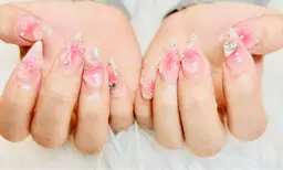 【新規様限定】長さ出し10本込み💅持ち込みデザイン📱♡パーツ付け放題✨オフ無料