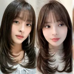 レイヤーカット＋超音波トリートメント🪞🧴