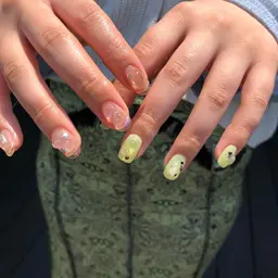 (new!)クリアフレンチ🫶【オフ込み】(クリアフレンチ長さだし＋アートok!)