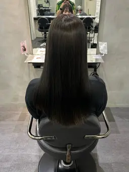 髪質改善ストレート＋ホリスティック