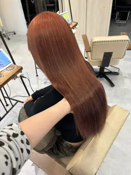 【髪質改善】2回目までご利用可能🍒◎リタッチブリーチカラー+再生トリートメント