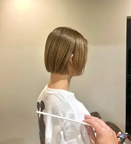 🌿【🐝ダメージレスに叶える🐝】ブリーチなしダブルカラー＋シルクトリートメント