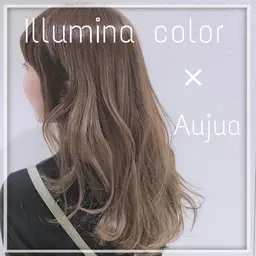 カット＋イルミナカラー＋Aujuaトリートメント