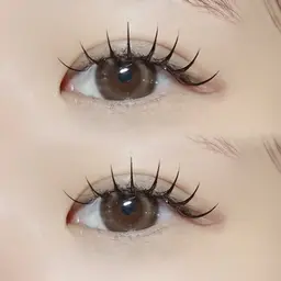 【下がりまつ毛改善✨️】LカールLEDマツエク140〜160本🎀🖤初回オフ無料