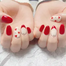 🐻6月限定🐻🌸ハンド⭐️持ち込みデザイン⭐️アート4️⃣本