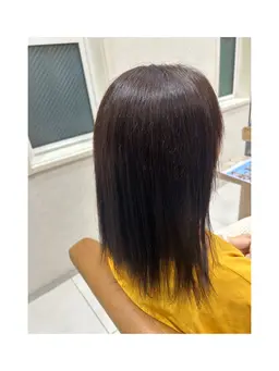 全頭orリタッチ縮毛矯正(ストレートパーマ)🍭‎ブリーチ毛🆖