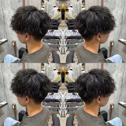 🔥ダメージやパサつきが気になる🔥【ミニモ学割U24】骨格矯正メンズカット➕ダメージレスカラー➕トリートメント✨