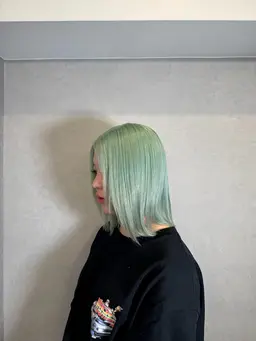 最先端エフェクトブリーチ2回+カラー+最高級トリートメント