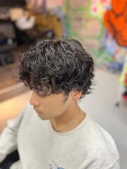 🔥RUDO系やアメカジ ファッションが好きな方にハマる🔥【🌀メンズカット& パーマ🌀】#パーマ#メンズカット