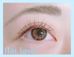 【練習モデルさん】フラットラッシュ80本