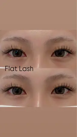 オフ込【フラットラッシュ】ボリュームデザインコース(つけ放題)¥6,750