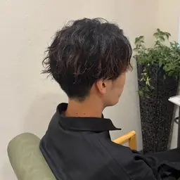 🖤minimo限定🖤カット+ツイスパ,スパイラルパーマ