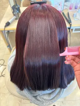 【ケアしながらカラーを楽しみたい方へ🌟】ワンカラー+Aujuaトリートメント