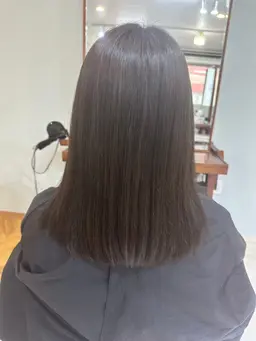 🍎縮毛矯正👩+3stepトリートメント🍎