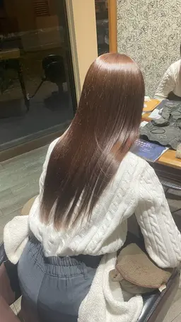 カット➕髪質改善カラー