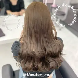 1番人気❕🦢⸝꙳ハーフブリーチカラー‎🤍⟡.*ハーフブリーチダブルカラー＋Originalトリートメント👼🏻🤍