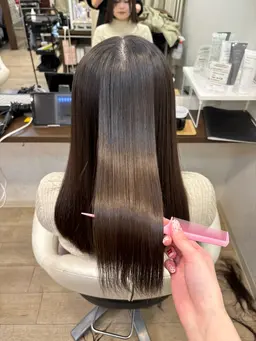 【ミニモ限定✨️】朝のセットが時短に!さら艶縮毛矯正🪽(カット無し🙅♀️)