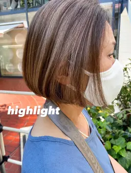 【今話題！🌈白髪ぼかし♡】30代の方におすすめ！ハイライト＋全体カラー＋トリートメント♡