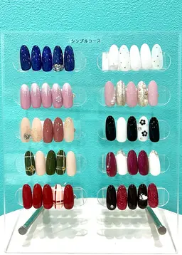 【リピーター様＋1500円】オフあり　定額シンプルデザインコース