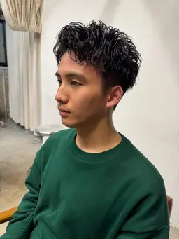 新規限定✨️メンズカット＋ピンパーマ