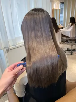 ⭐️酸性ストレート＋髪質改善トリートメント⭐️