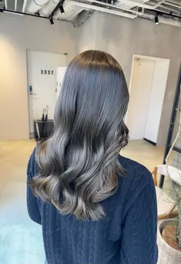 ご新規様限定✨【カット】＋【フルカラー】＋【艶トリートメント】¥6800暖色カラー／寒色カラー