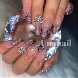 《オフあり》スカルプ ラメグラ、2本アート🍓