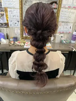 ヘアセット🕊️2名様ご一緒に