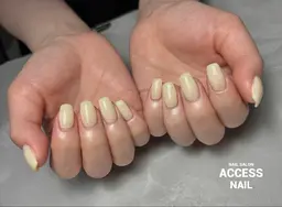 ハンド　シンプルコース　オフ込み（パーツ付け放題）