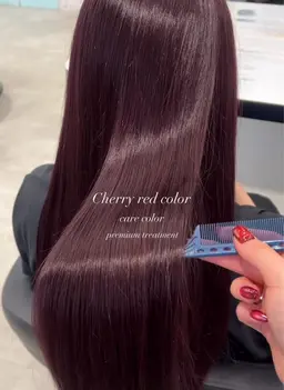 【♥️高発色カラー剤使用♥️】ワンカラー（ワインレッド、ラベンダー、ピンクなどのカラーをご希望の方はこちらがおすすめ✨）