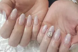 ご新規様限定!オフ込♡ハンドジェル・ワンカラー・グラデーションネイル(パーツ代別途)♡