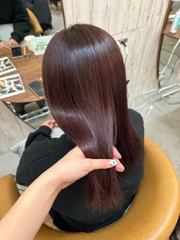 【季節限定🍂🤎】秋の艶カラー➕超音波treatment🧡⚠︎カラーのみ/暖色カラー/オリーブベージュ