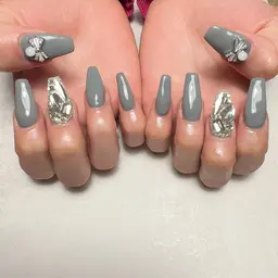 【スカルプ】10本長さだし×ワンカラー　¥8,800