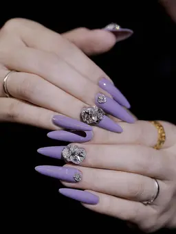 ⭐️ワンカラー/ラメグラ🩵ネイル⭐️2色まで可能🎵オフ込み¥3500