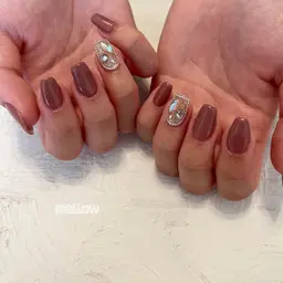 【2本アート】(アートしないお爪はワンカラーorラメグラ)