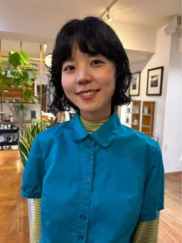 ｛🍀月火限定🍀｝ボブカット+パーマ